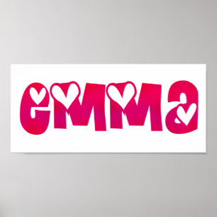 Pôster Emma nos corações