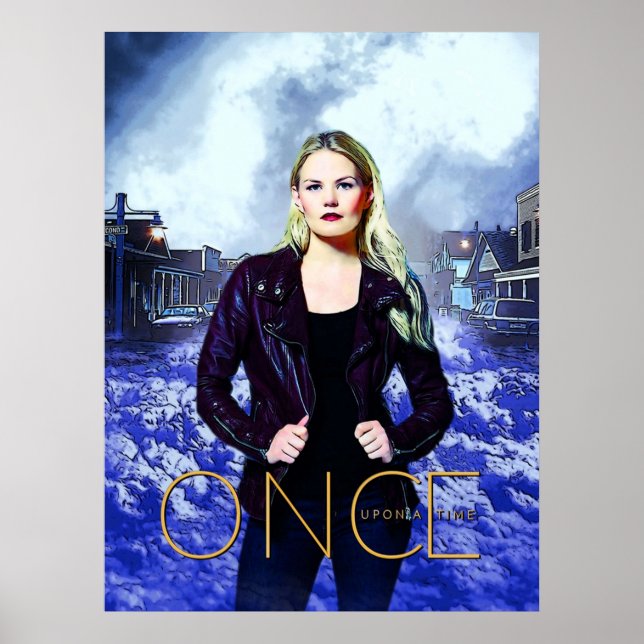 Poster Emma Swan Comic O Salvador (Frente)
