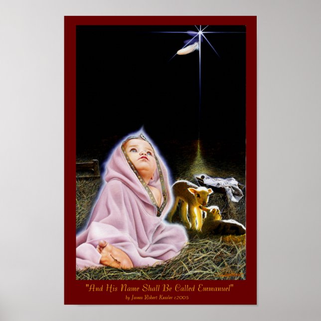 Pôster "Emmanuel: Deus conosco" (Frente)