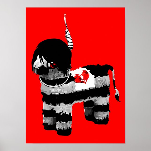 Poster emo pinata (Frente)