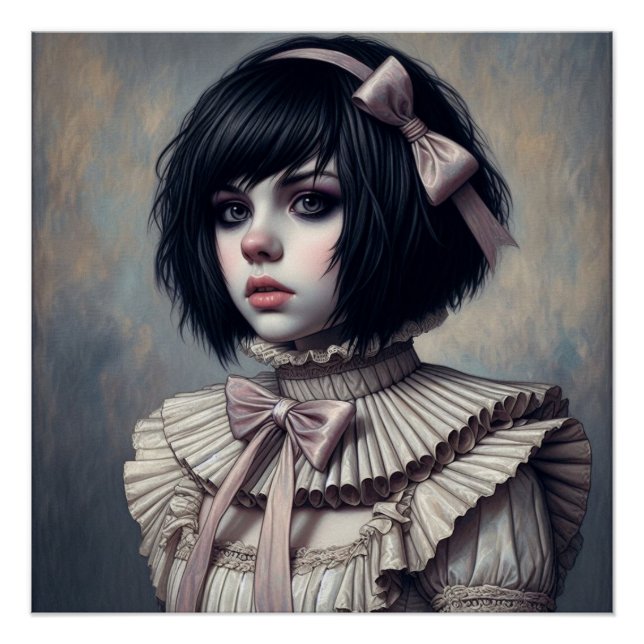 Pôster Emo Ribbons e Ruffles (Frente)