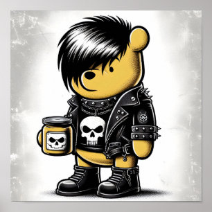 Poster Emo Winnie o Pooh 1