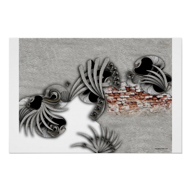 Pôster "Emoção Suposta", Poster brilhante (Frente)