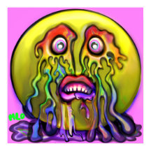 Emoji Chorando Lágrimas Tristes Arco-Íris Gráficas