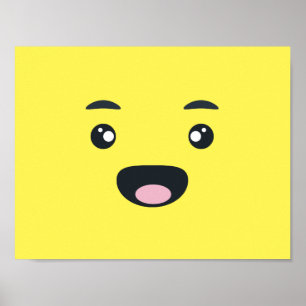 Pôster Emoji de sorriso