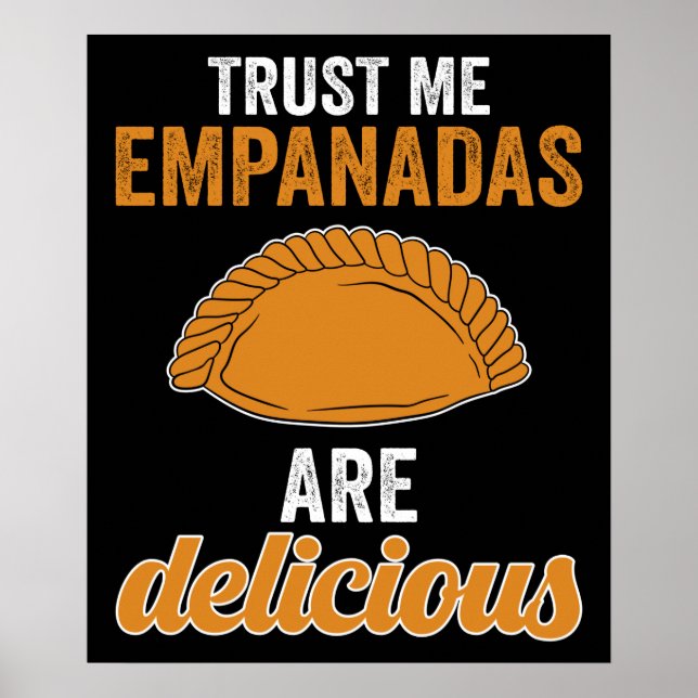 Poster Empanadas São Deliciosas (Frente)