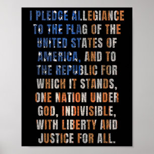 Poster Empenho Americano De Lealdade Em 4 De Julho De Re