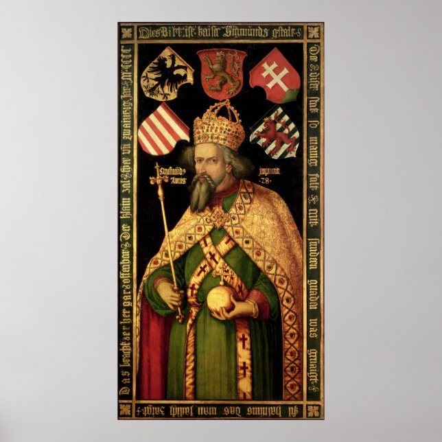Poster Emperor Sigismund, Holy Roman Emperor (Frente)