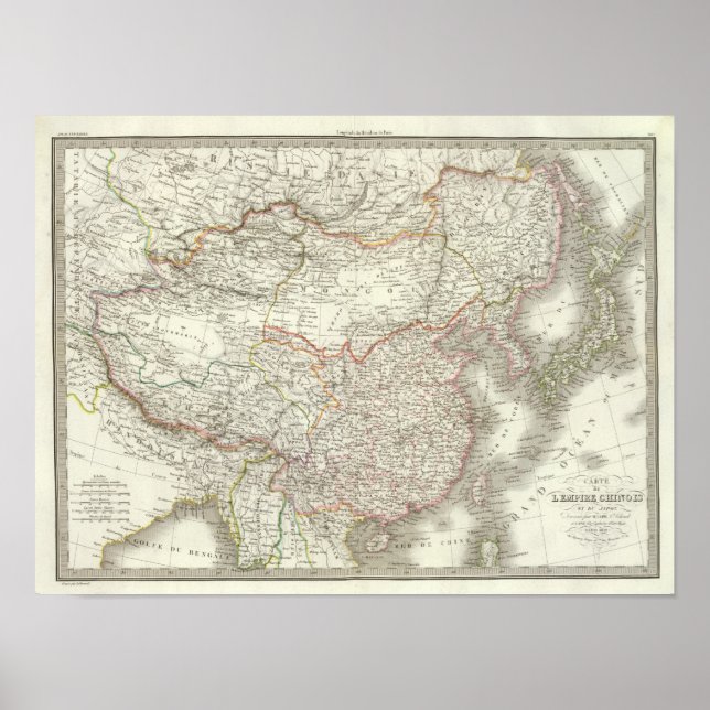 Poster Empire Chinois, Japão - Império Chinês e Japão (Frente)