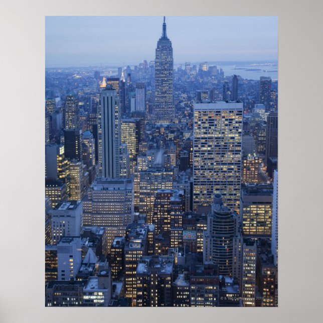 Pôster Empire State Building (Frente)