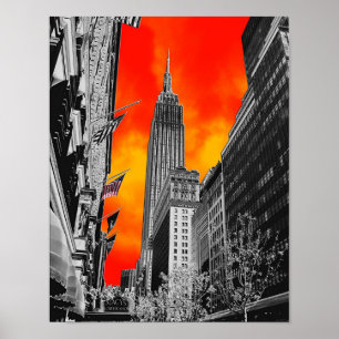 Pôster Empire State Building, New York, NY