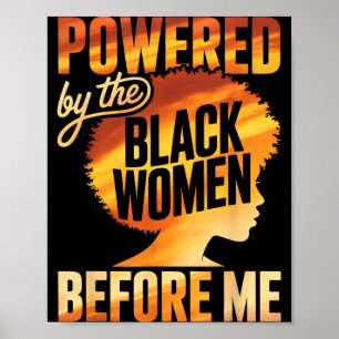 Poster Empoderada pelas mulheres negras antes do empodera