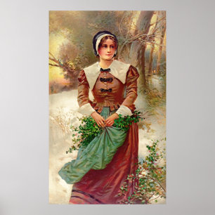 Pôster Empregada doméstica 1897 do puritano