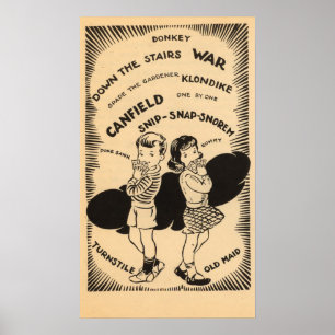 Poster Empregada doméstica idosa
