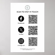 Empresa de Código QR de Mídia Social
