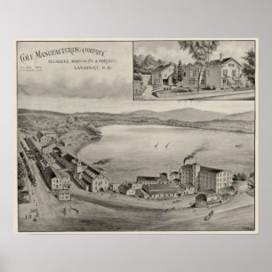 Poster Empresa de manufactura do Cole