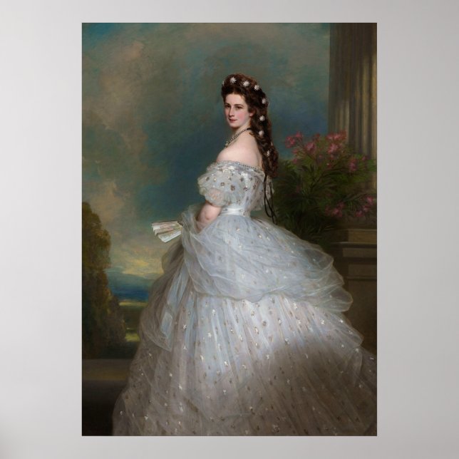 Poster Empress Elisabeth of Austria - Régua (Frente)