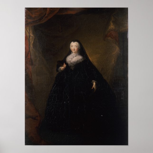 Poster Empress Elizabeth em Black Domino, 1748 (Frente)