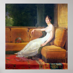Pôster Empress Josephine em Malmaison, c.1801