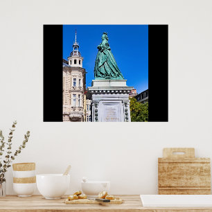 Poster Empress Maria Theresia Statue