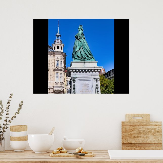Poster Empress Maria Theresia Statue (Cozinha)