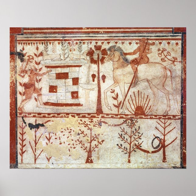 Pôster Empurrada do Príncipe Troiano Troiano Troilus (Frente)