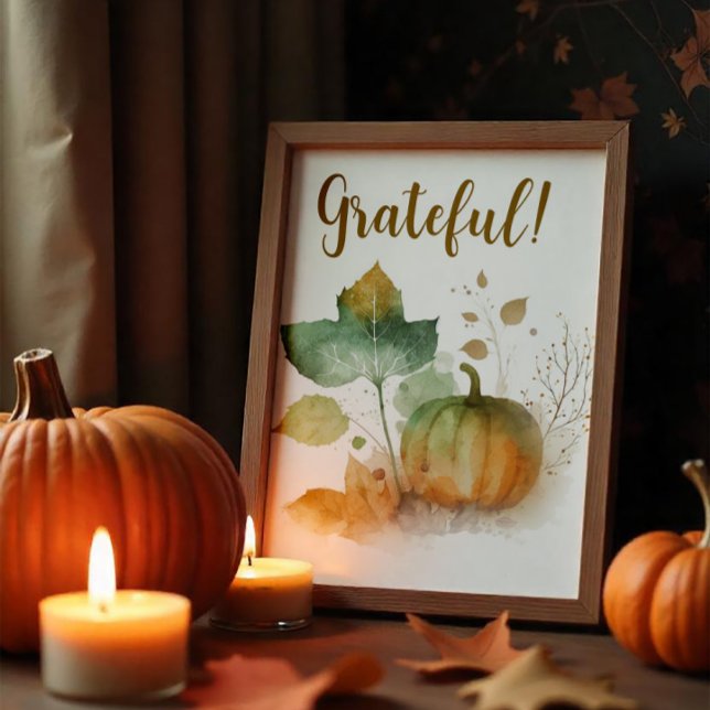 Poster Enamorarse Abóbora Rústica  (Criador carregado)