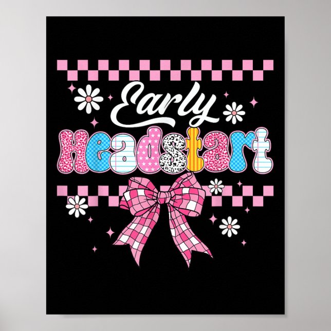 Poster Encaixe O Professor De Volta Ao Ensino Precoce M (Frente)