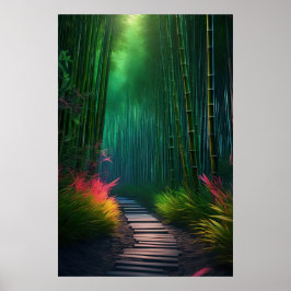 Poster Encantado Bamboo Wonderland