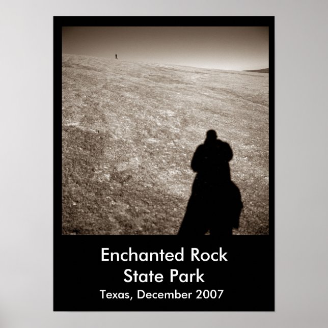 Poster Encantado Rock State Park (Frente)