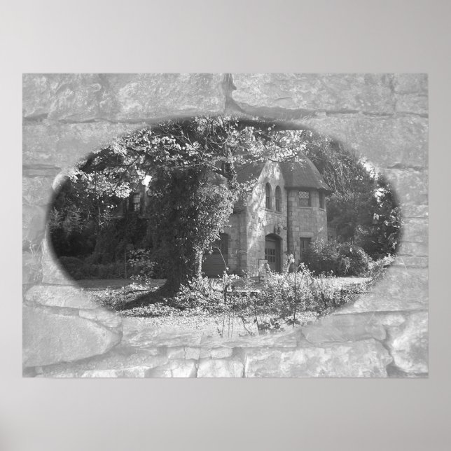 Poster "Encantamento na Floresta" (Frente)