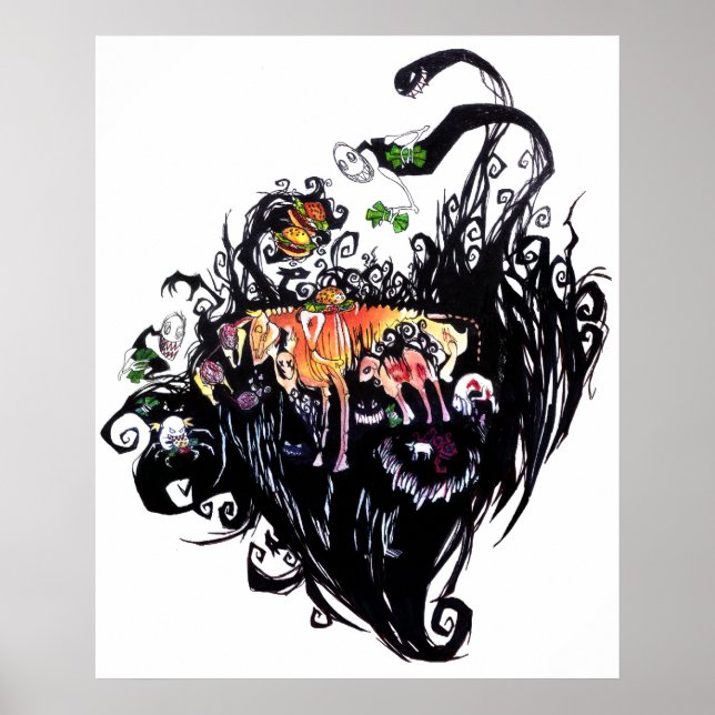 Poster Encefalopatia Espongiforme Bovina (Frente)