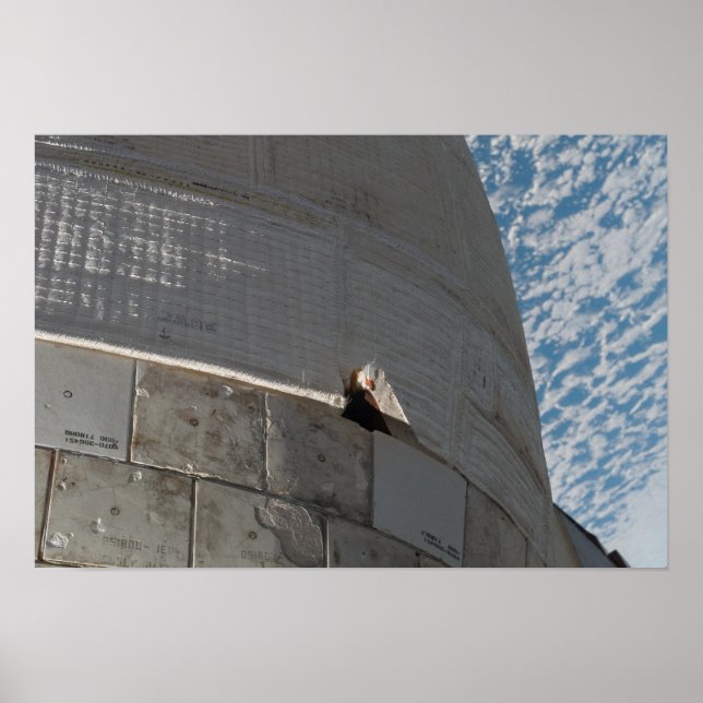 Pôster Encerramento da nave espacial Atlantis (Frente)