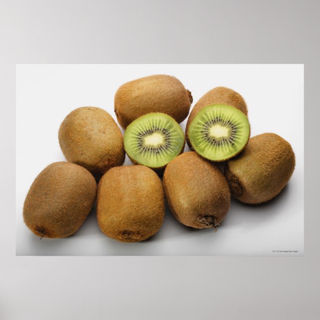 Poster Encerramento das frutas kiwi 2 (Frente)