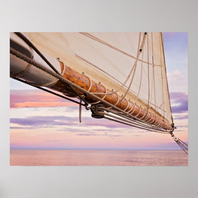 Pôster Encerramento De Velas E Cabos | Maine, Camden (Frente)