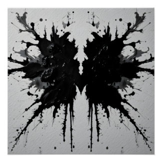 Pôster Encerramento do Rorschach Inkblot