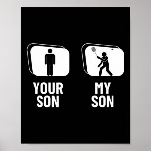 Poster Encerre Seu Filho Meu Filho Pai Mãe Engraçado Dmin