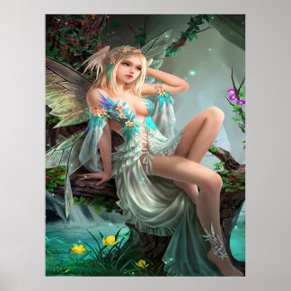 Poster Enchanted Forest Fairy Whisper