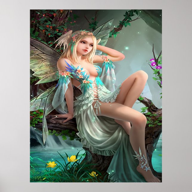 Poster Enchanted Forest Fairy Whisper (Frente)