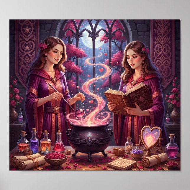 Poster EnchantedRosePotion (Frente)