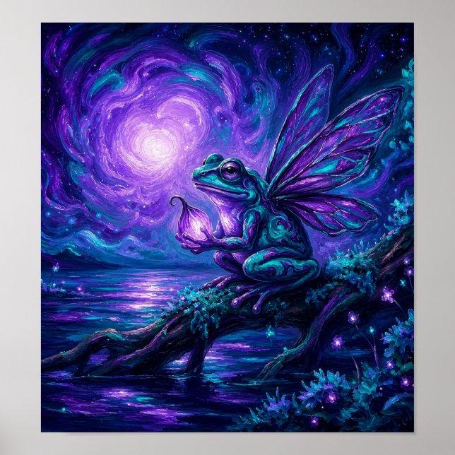 Poster EnchantedTreeFrog (Frente)