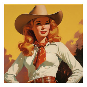 Pôster Enchanting Frontier Romance: Sussurros Selvagens O