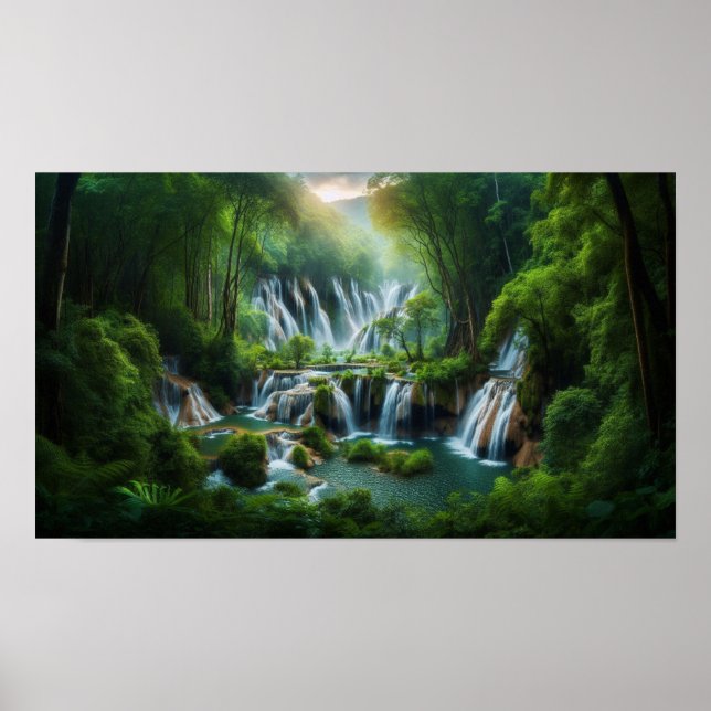 Poster Enchendo Cascata Multihierárquica (Frente)