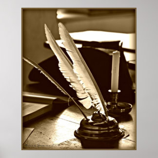 Pôster Enchimento e Tinta