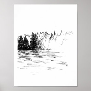 Poster Encontrado: A névoa da natureza