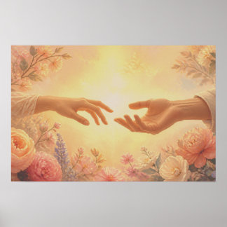 Poster Encontrando nosso destino sua mão na minha em uma