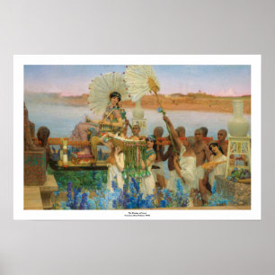 Pôster Encontrar do ~ (exato) Alma-Tadema de Moses