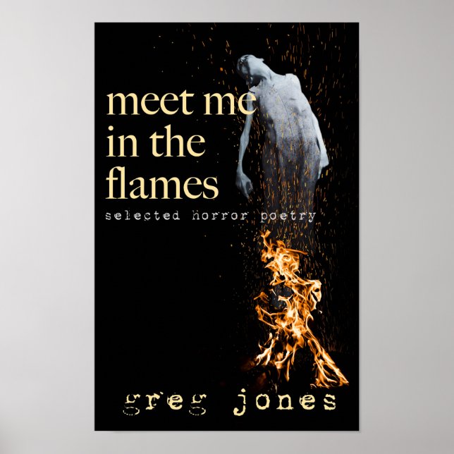 Poster Encontre-me nas Chamas (Frente)