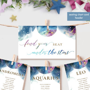 Poster Encontre seu assento debaixo das estrelas, sinal c