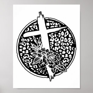Poster Encontre Seu Símbolo Om de Paz Interior Yoga